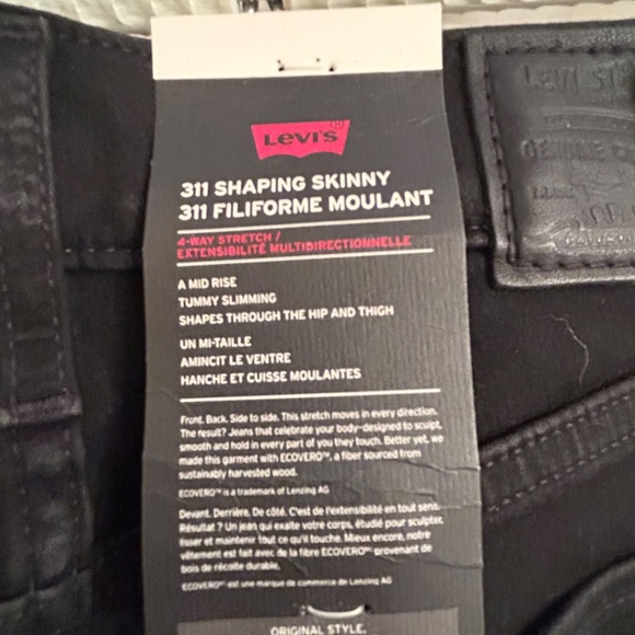 LEVI'S 311 Shaping Skinny NEW - Picture 2 of 6